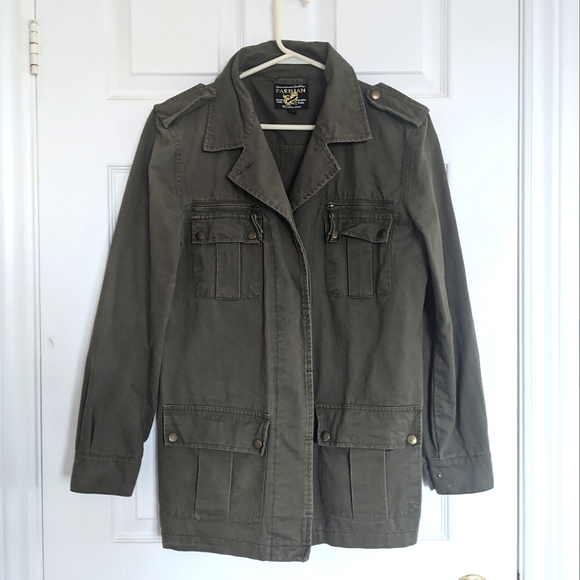 Retro Oversized Green Jacket - Picture 1 of 3